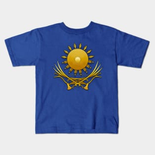 Kazakh weaponry Kids T-Shirt